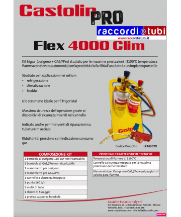 KIT CASTOLIN 4000 FLEX CLIM...