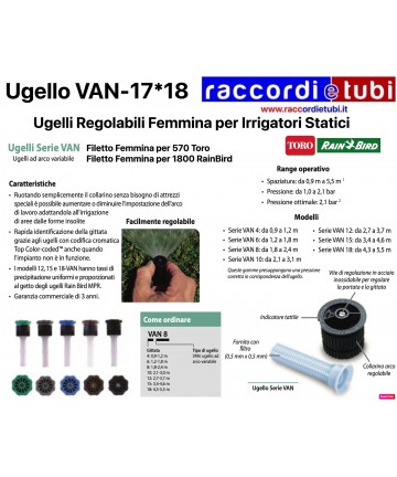 WEIBLICHE DÜSE 18-VAN...