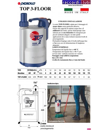 EL/PA PEDROLLO TIEFPUMPE...