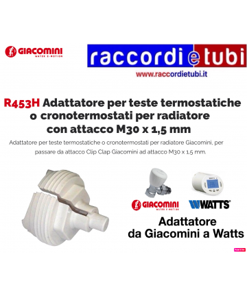 ADAPTER R453H M30X1,5 mm...