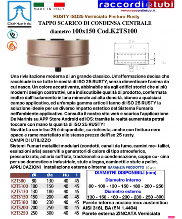 DE MARINIS RUSTY TAPPO...