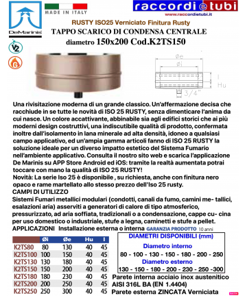DE MARINIS RUSTY TAPPO...