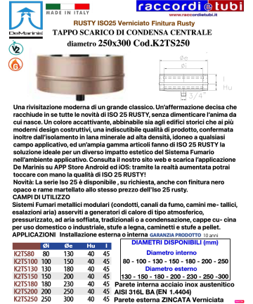 DE MARINIS RUSTY TAPPO...