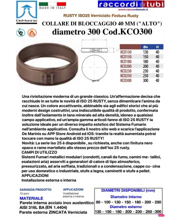 DE MARINIS RUSTY COLLARE...