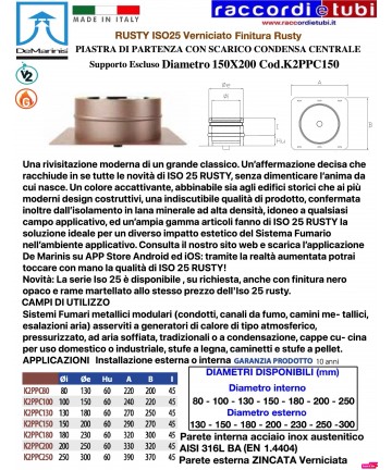 DE MARINIS RUSTY PIASTRA...