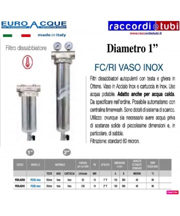 FILTRO EUROACQUE FC/RI IN...