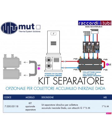 KIT SEPARATORE IDRAULICO...