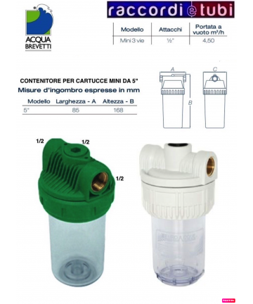 CONTENITORE FILTRO ACQUA...