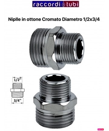 VERCHROMTE MESSINGNIPPPEL...