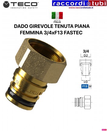 FASTEC F13 DREHPOLY F. 3/4...