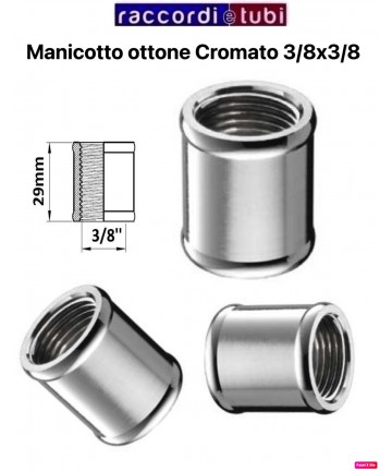 VERCHROMTE BRASS-VERBINDUNG...