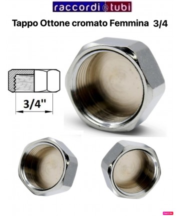 CHROMIERTE MESSING-STOPFEN...