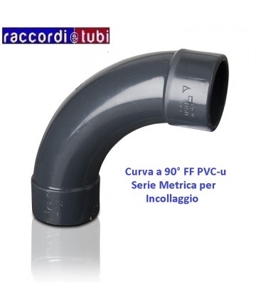 CURVA PVC INCOLLAGGIO...