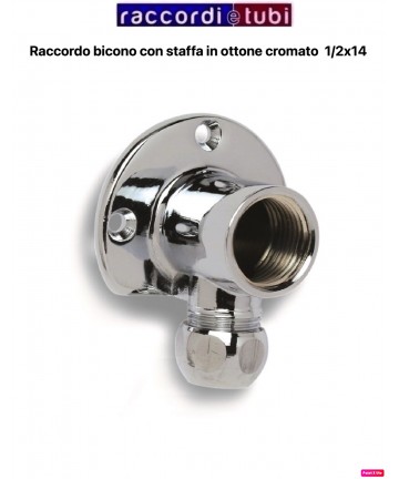 GOMITO CON STAFFA CROMATO...