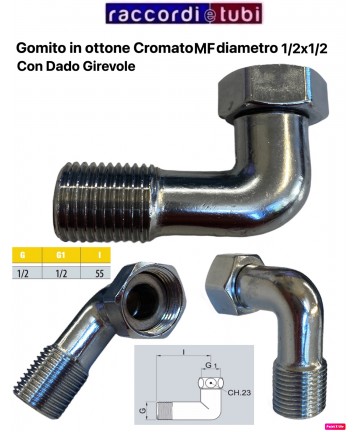 VERCHROMEIERTE MESSINGECKE...