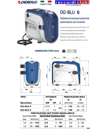 DG-BLU 5 Sistema di...