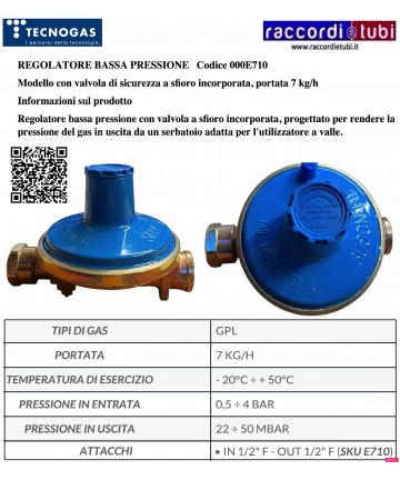 NIEDERDRUCKREGULATOR FÜR...