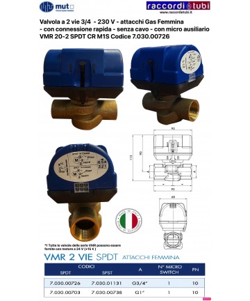 ELETTROVALVOLA MUT 2 VIE...