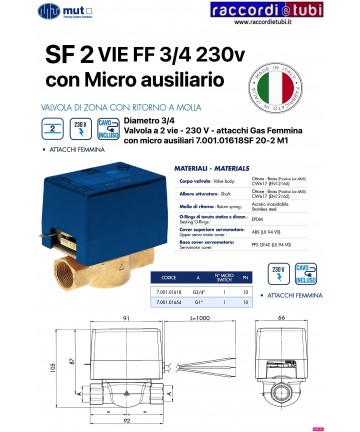 ELETTROVALVOLA MUT 2VIE 3/4...