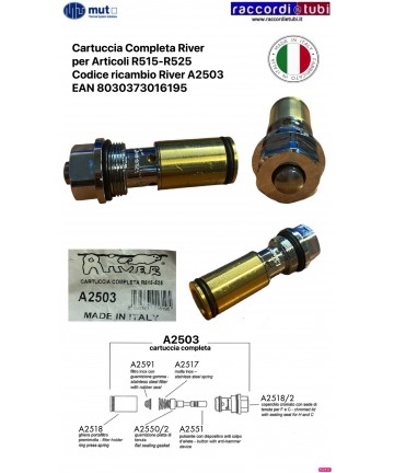 Ersatzpatrone RIVER A2503
