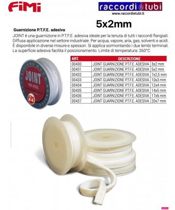 CORDA IN P.T.F.E.ADESIMA...