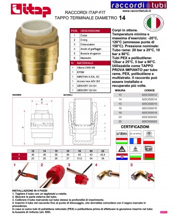 VORSCHLUSSSTOPF ITAP...