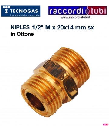 MESSINGNIPPEN FÜR GAS...