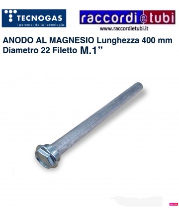 MAGNESIUMANODE - 400 mm x Ø...