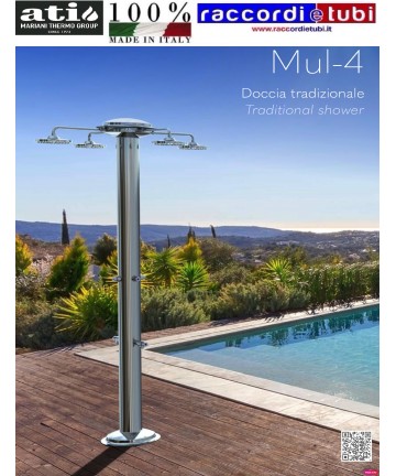 Doccia in Acciaio INOX 316...