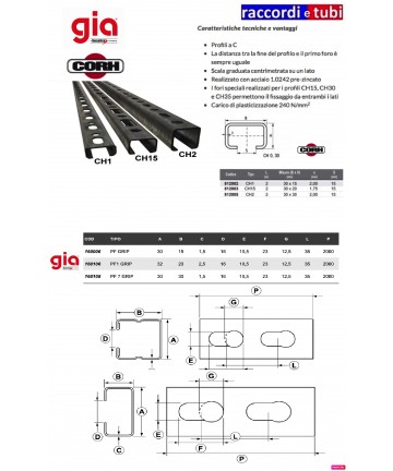 PROFIL DREM MT.2 30X15