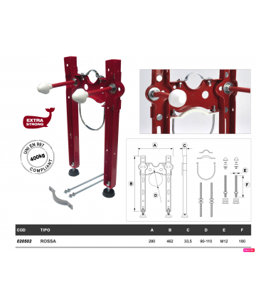 HALTERUNG FÜR HÄNGENDEN TOPF
