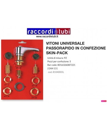 VITONE UNIVERSALE PER PASSO...