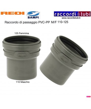 REDUZIERUNG AUF PVC MF110X125