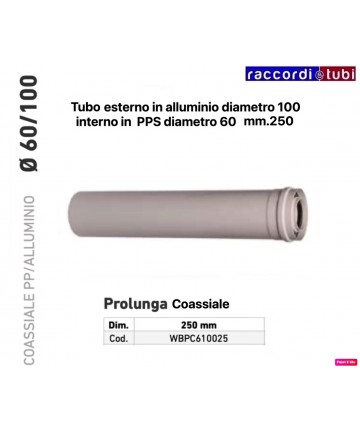 KOAXIALROHR ALUMINIUM PPS...