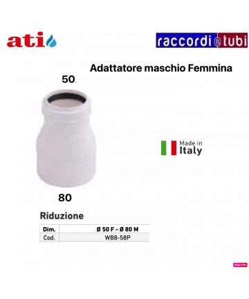 REDUKTION PPS 80X50 MF WB8-58P