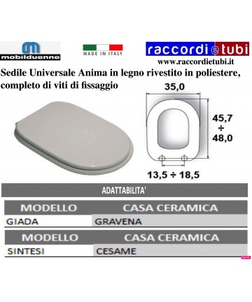 SEDILE UNIVERSALE IN LEGNO...