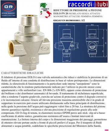 RIDUTTORE DI PRESSIONE OR...