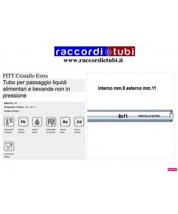 GUMMISCHLAUCH KRISTALL...