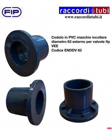 Männlicher Klebeanschluss...