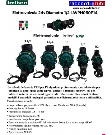 ELEKTROVENTIL IRRITEC...