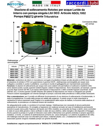 HEBEANLAGE NSOL 1002 Liter...