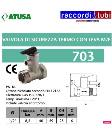 SICHERHEITSVENTIL FÜR...