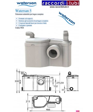 WATERSAN 5 TRITURATORE...