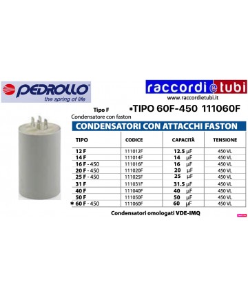 CONDENSATORE 60mf 450...
