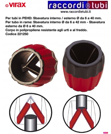 ENTGRATER VIRAX von mm.6...