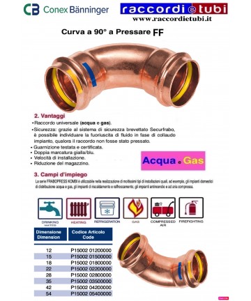 KUPFERPRESSFORMBIEGUNG 90°...
