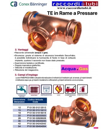 TE RAME A PRESSARE 42X42X42