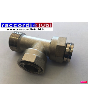 T-Stück mit weiblichem und...