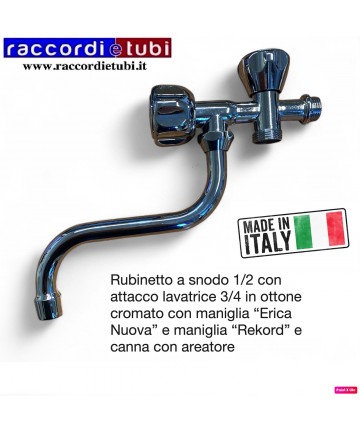Rubinetto a snodo con...