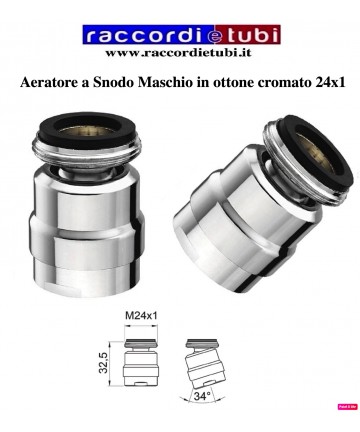 VERBINDUNGS-STRAHLER CHROM...